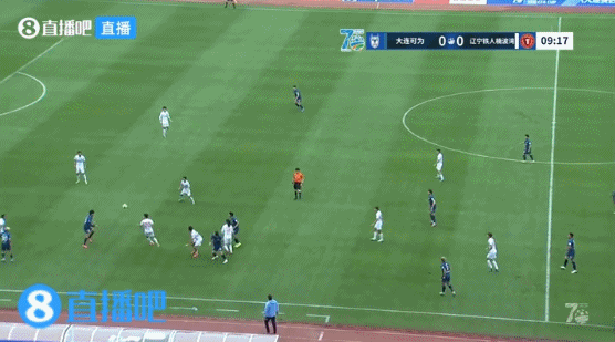 足协杯第4轮开场10分钟葛宇翔闪击，大连可为1-0领先辽宁铁人