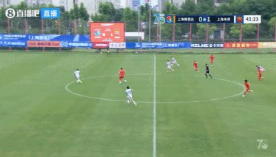 张琳芃角球头球破门 海港半场1-0领先赛更达 张琳芃角球头球破门 海港半场1-0领先赛更达